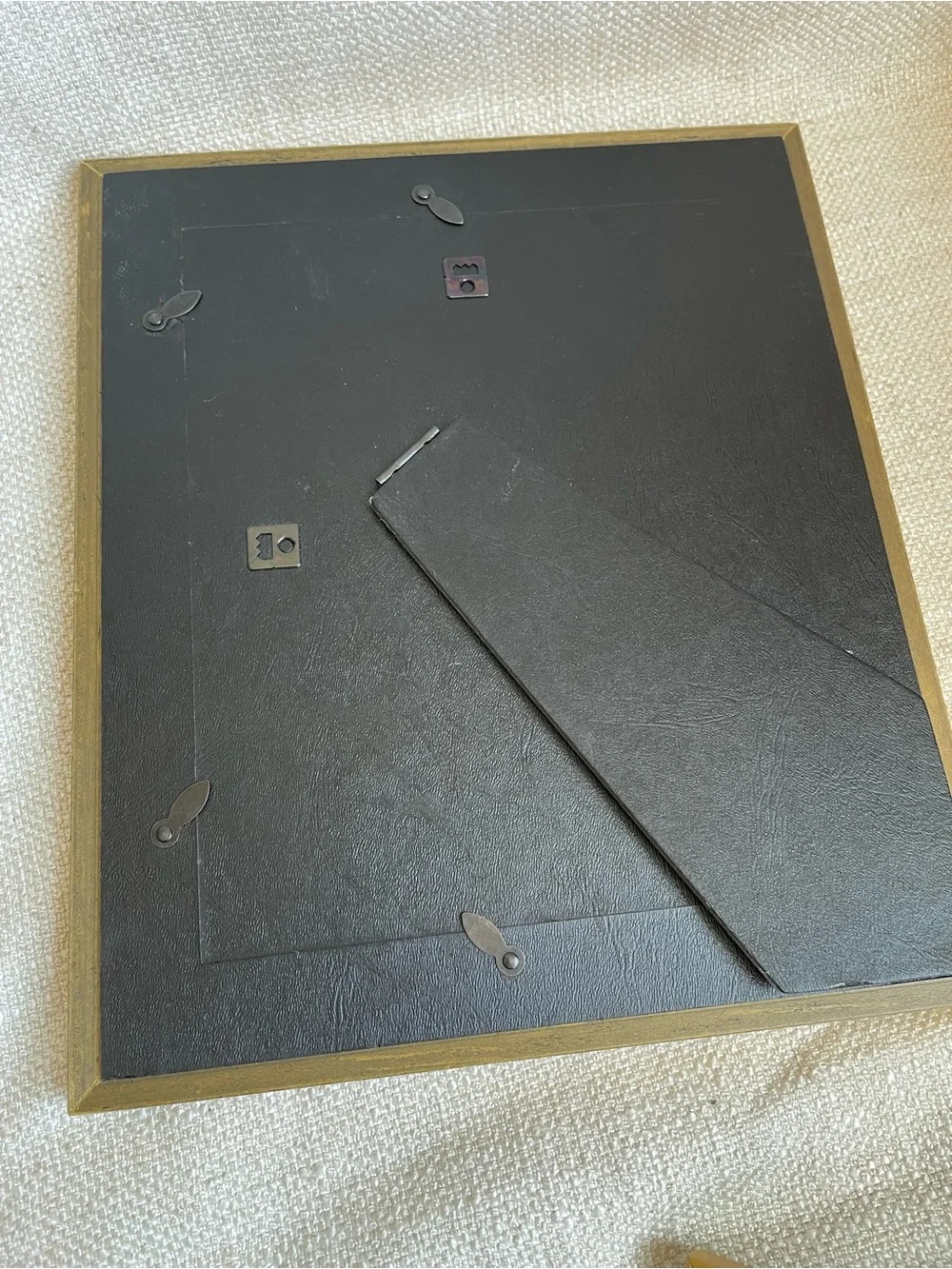 Vintage 90s Classic Ornate Gold Tone Decorative Picture Frame Fits 8x10